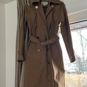Michael Kors Tan Trench Coat